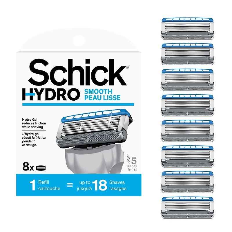 Hydro Skin Comfort Dry Skin Men’s Razor Blade Refills