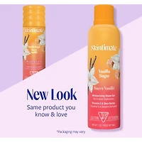 Gel à raser pour femmes Skintimate au parfum de sucre vanillé