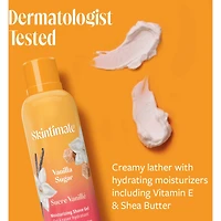 Gel à raser pour femmes Skintimate au parfum de sucre vanillé