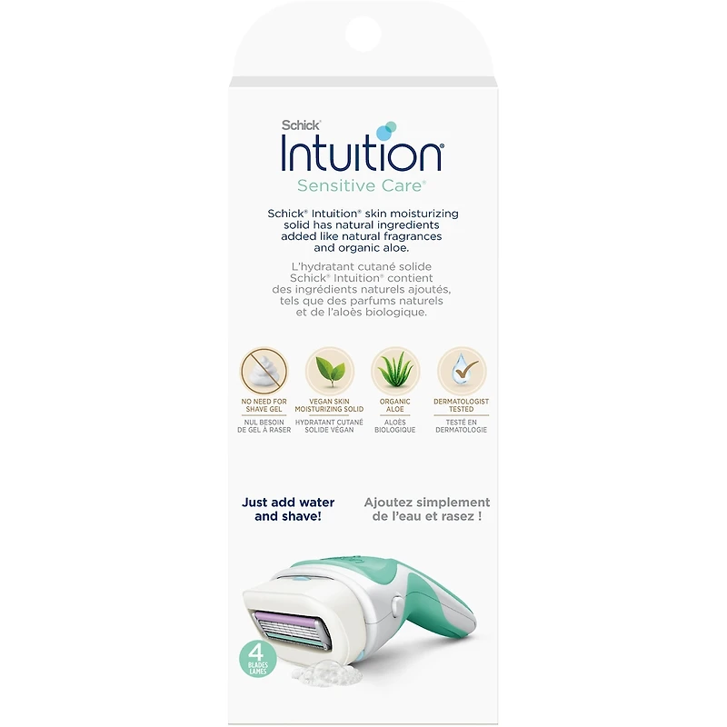 Intutition Naturals Sensitive Care Women’s Razor with Aloe
