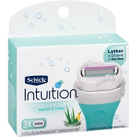 Intuition Naturals Sensitive Care Womens Razor Refills with Vitamin E & Aloe