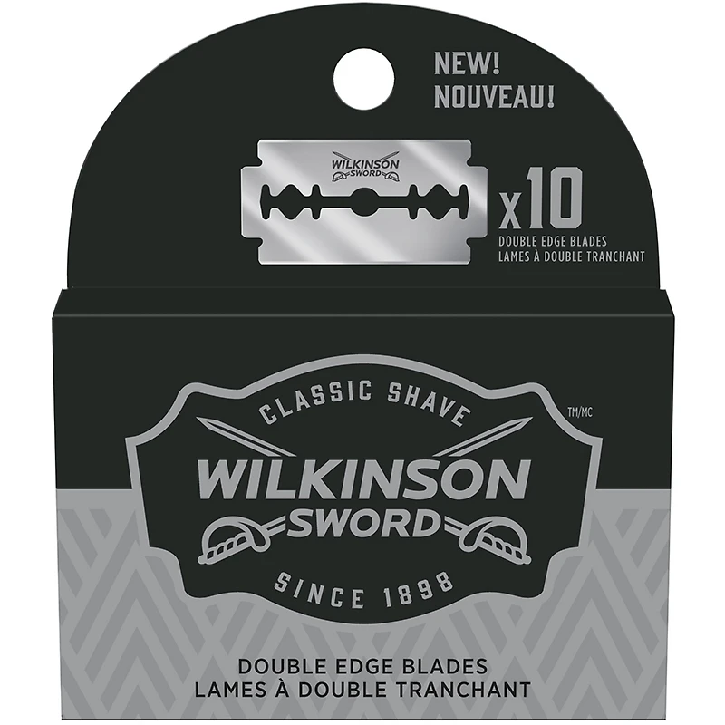 Lames classiques pour rasoir de sécurité à double tranchant de Wilkinson Sword