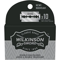 Lames classiques pour rasoir de sécurité à double tranchant de Wilkinson Sword