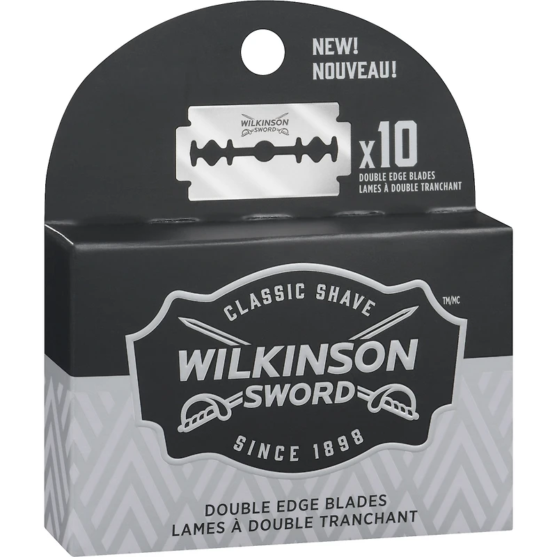 Lames classiques pour rasoir de sécurité à double tranchant de Wilkinson Sword
