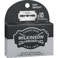Lames classiques pour rasoir de sécurité à double tranchant de Wilkinson Sword