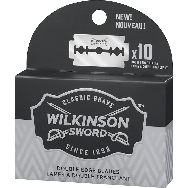 Lames classiques pour rasoir de sécurité à double tranchant de Wilkinson Sword