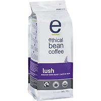 Fairtrade Organic Coffee, Lush Medium Dark Roast, Whole Bean Coffee