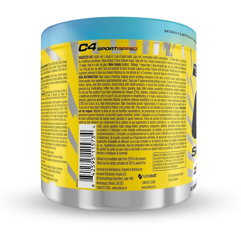 C4 Ripped Sport Pre-Workout