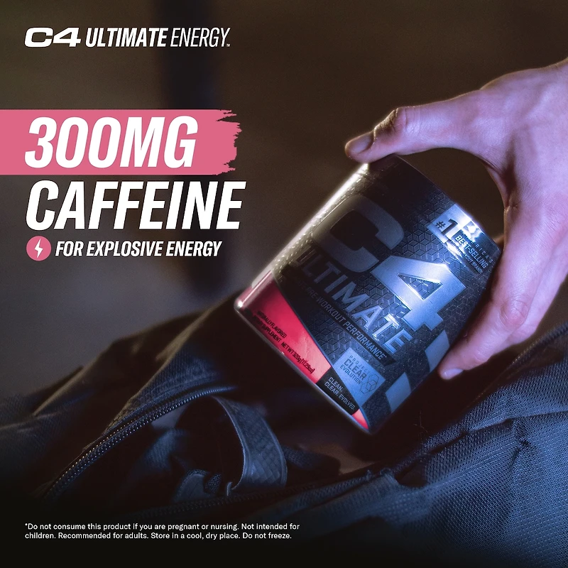 C4 Ultimate Pre-Workout 12serv Fraise Pastèque