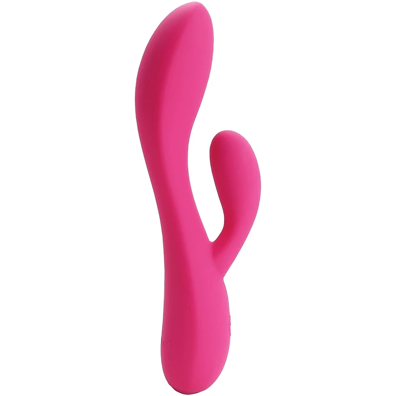 Dual Rabbit Vibrator for Women - Made of Body-Safe Silicone, Fully Waterproof, USB Rechargeable - Dual Vibrating Massager with 10 Vibration Settings