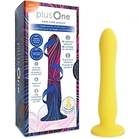 plusOne Luxe Ripple Multi Vibe – Vibrating Massager, Vibrating Dildo, 7 Vibration Modes, Rechargeable, Waterproof, Suction Cup Base, Body Safe Silicone