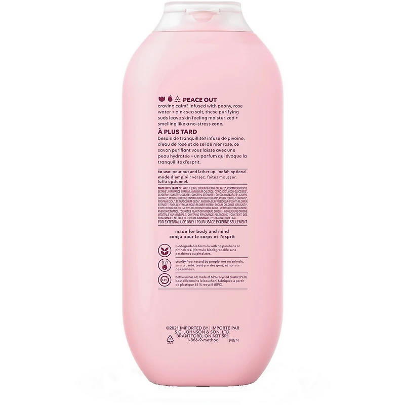 Method Body Wash, Pure Peace