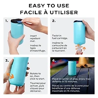 Mosquito Repellent, Patio Shield – Glacial Blue