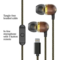 Écouteurs Smile Jamaica avec connexion USB-C - couleur laiton