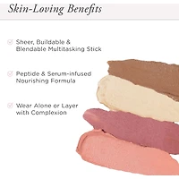 Silky Tint Creamy Multitasking Stick with Peptides