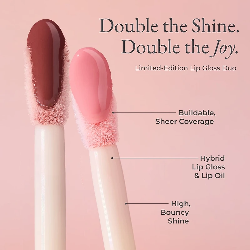 The Glossy Set 2-Piece Multitasking Lip Tint Kit