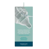 Balance+ Biberon pour col larges 9 oz, 2 paquets