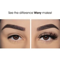 Wavy Faux Cils 3D de Vison
