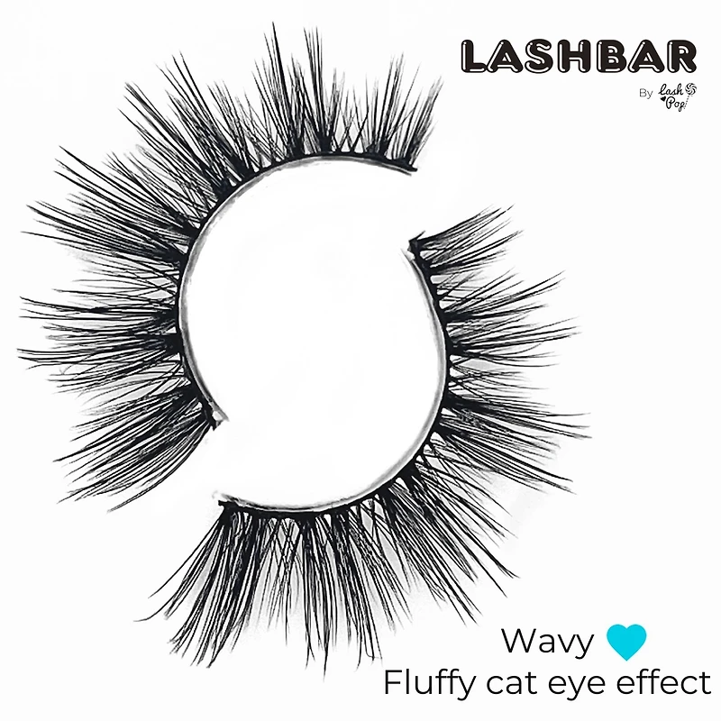 Wavy Single Pack 3D Faux Mink False Eyelashes