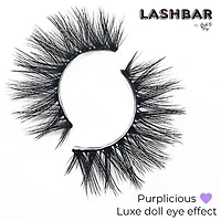 Purplicious Single Pack 3D Faux Mink False Eyelashes