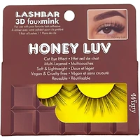 Honey Luv Single Pack 3D Faux Mink False Eyelashes