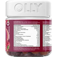 OLLY Vitamin For Women Blissful Berry gluten free 45 day supply 90 gummies