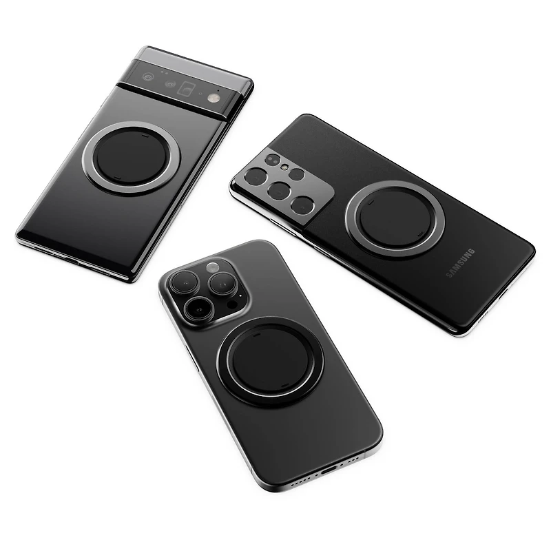 Snap 4 Luxe Phone Grip - Obsidian Black