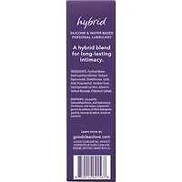 Hybrid Lubrifiant Personnel À Base De Silicone Et D'eau