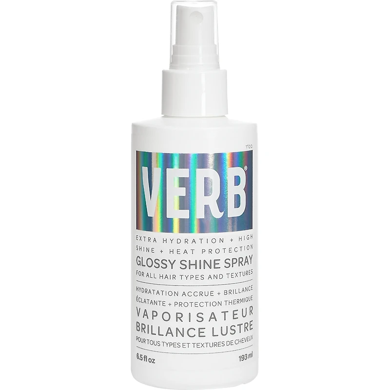 Glossy Shine Spray with Heat Protectant