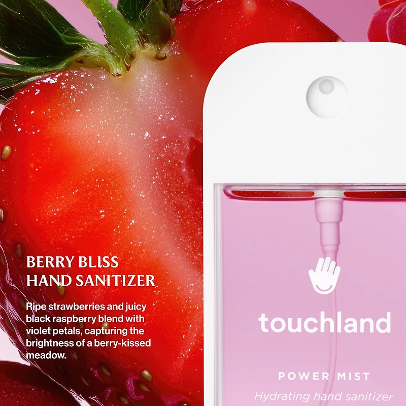 Power Mist Hydrating Hand Sanitizer Berry Bliss