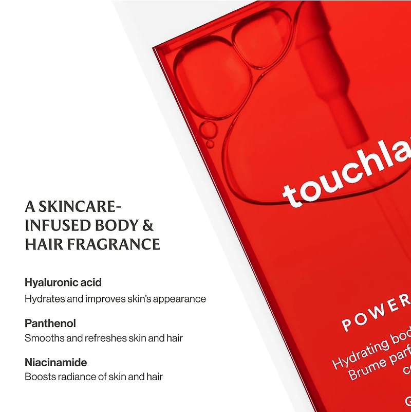 Power Essence Body & Hair Fragrance Mist Golden Amber