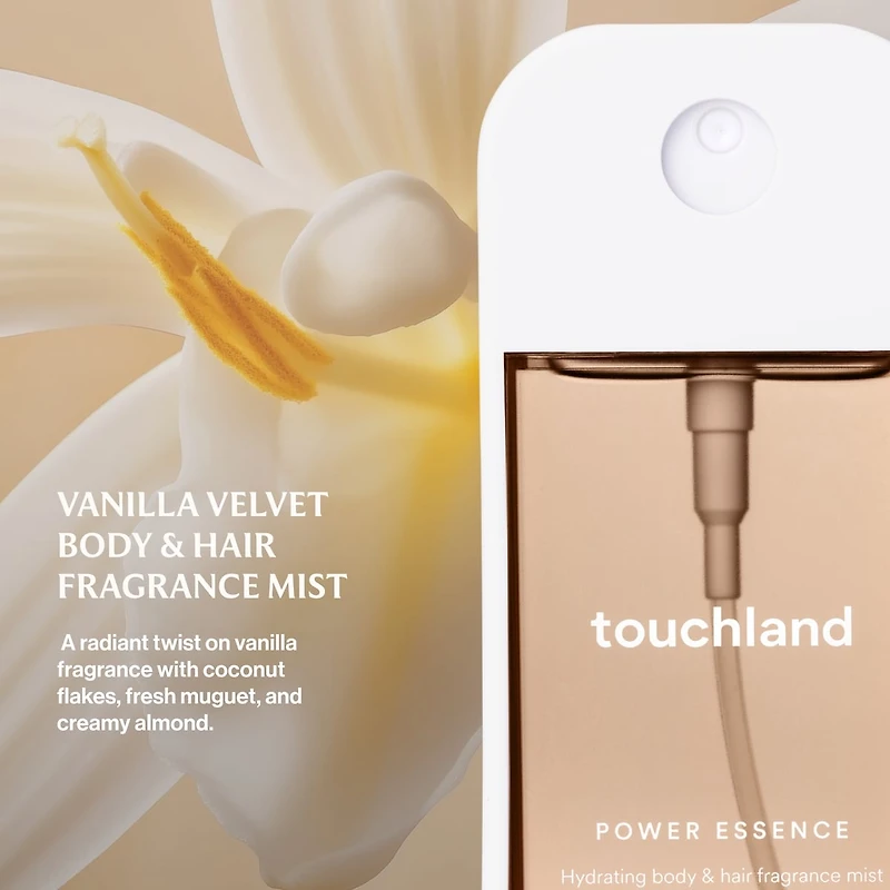 Power Essence Body & Hair Fragrance Mist Vanilla Velvet