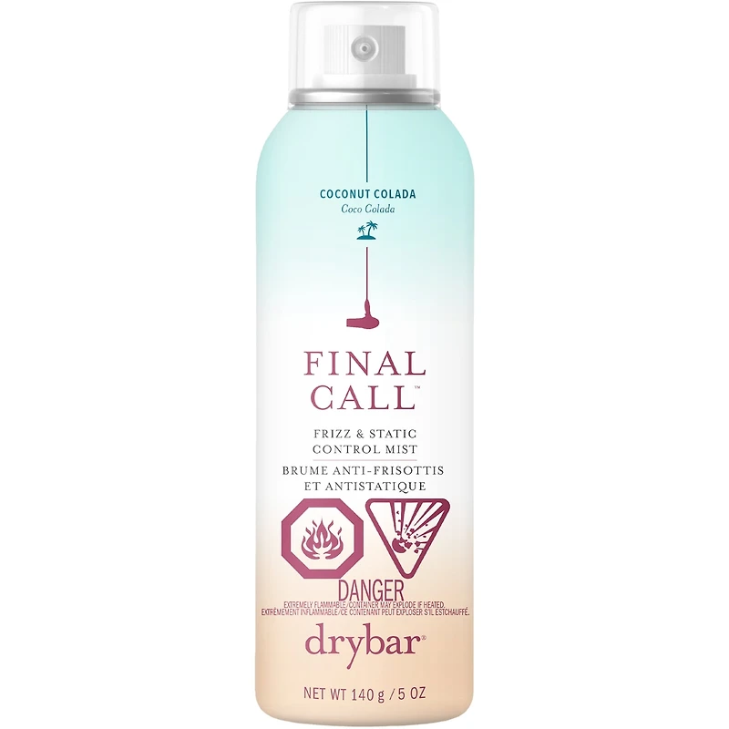 Final Call Brume Anti-Frisottis et Antistatique Parfum Coco Colada