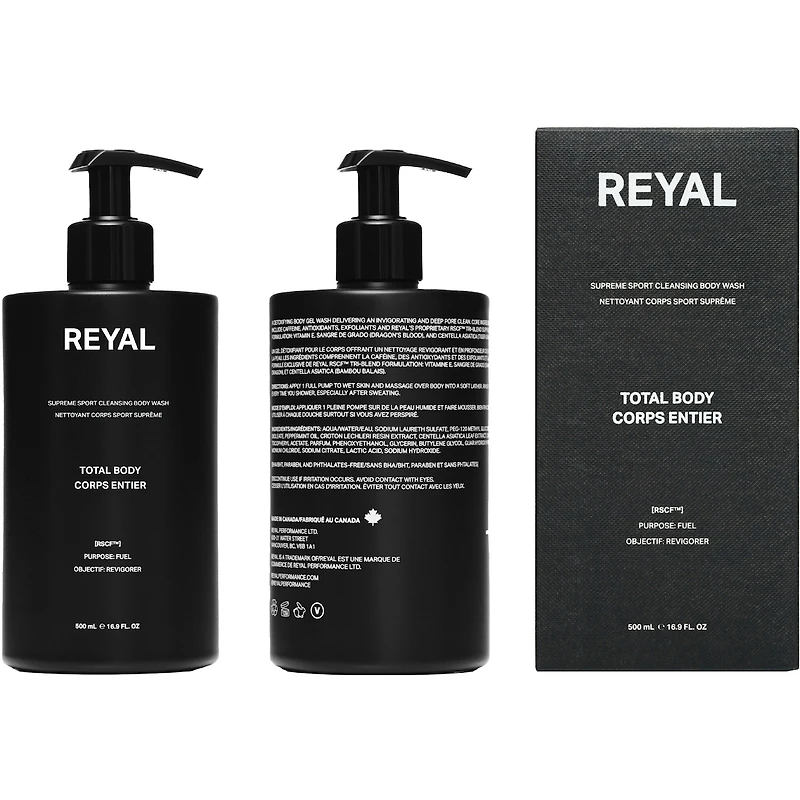 Supreme Sport Cleansing Body Wash with antioxidants for men