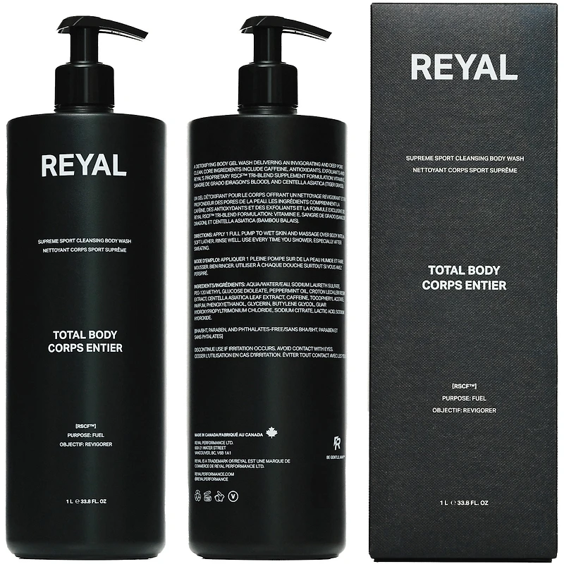 Supreme Sport Cleansing Body Wash with antioxidants for men