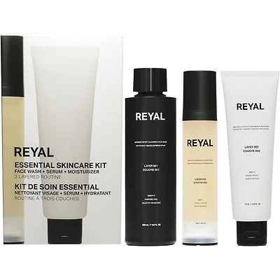 Essential 3 Step Skincare Kit for men
