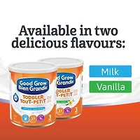 Bien Grandir Boisson nutritionnelle pour tout-petits, à partir de 12 mois, saveur lait, 850 g