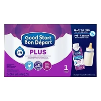 Préparation pour nourrissons Bon Départ Plus 1, prête à servir en boîte Tetra Pak 15 x 250 ml