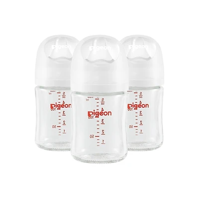 Glass Bottle 5oz with SS Nipple (0M+)