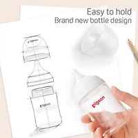 Glass Bottle 5oz with SS Nipple (0M+)