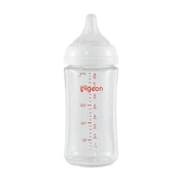Glass Bottle 8oz with M Nipple (3M+)