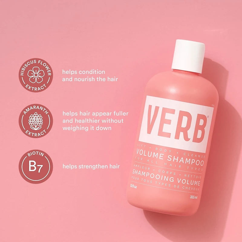 Verb Volume Shampoo - 12 OZ / 355 ml