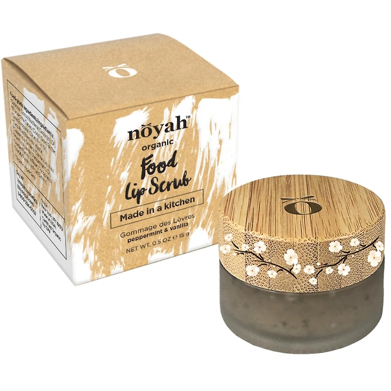 Food Grade 'Lip Scrub, Peppermint-Vanilla