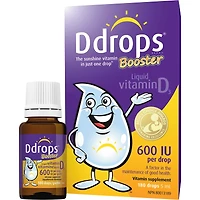 Ddrops Booster 600 UI vitamine D3, 180 gouttes