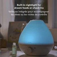 Humidificateur + Diffuseur + Veilleuse 3-en-1