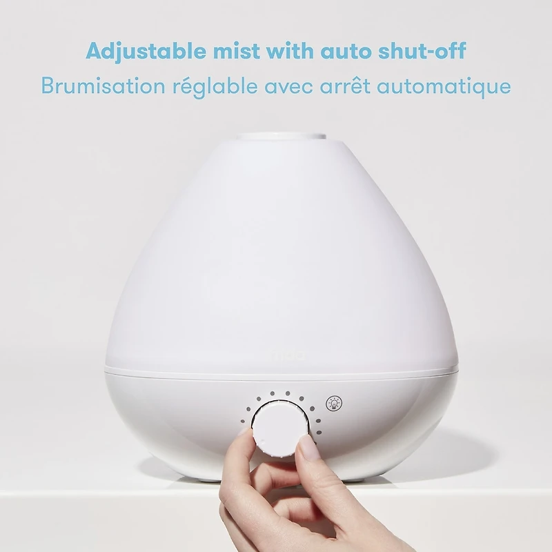 Humidificateur + Diffuseur + Veilleuse 3-en-1