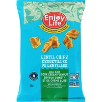 Plentils Dill and Sour Cream Flavour Lentil Chips