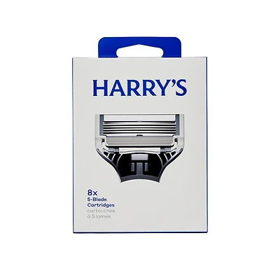 5 BLADE CARTRIDGES - 8 count