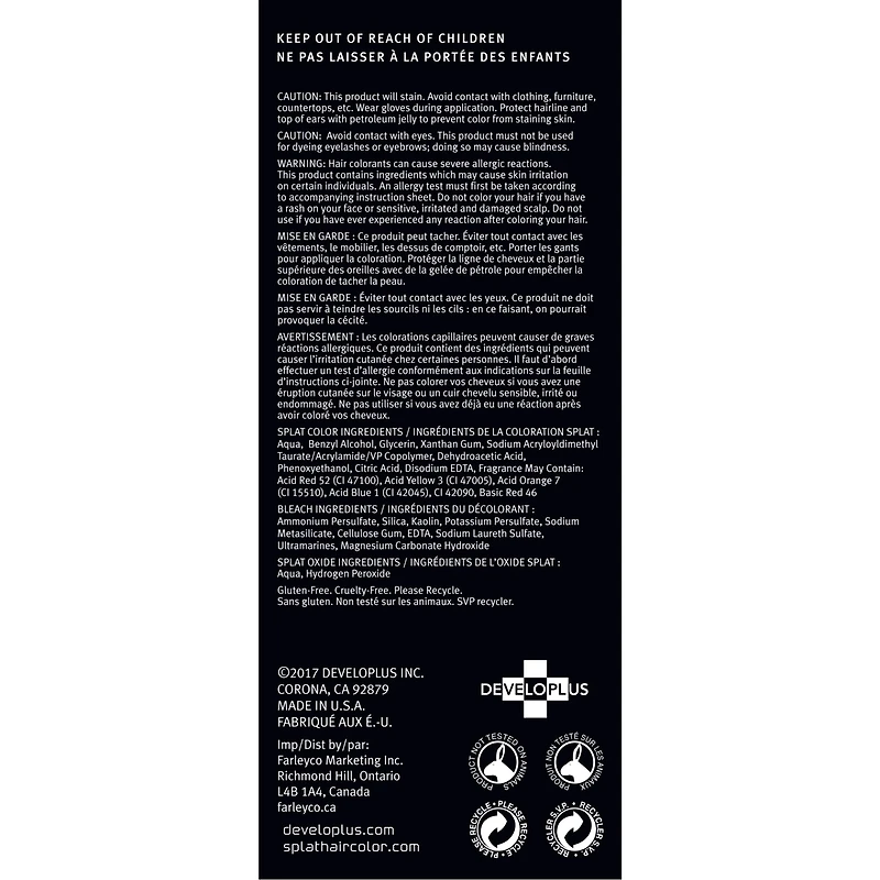 Extreme Semi-Permanent Hair Colour Kit