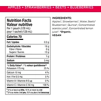 Superblends Apples, Strawberries, Beets + Blueberries Puree